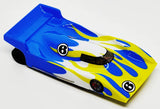 JK Cheetah 1/32 Anglewinder - Mazda Dyson yellow, white, light blue