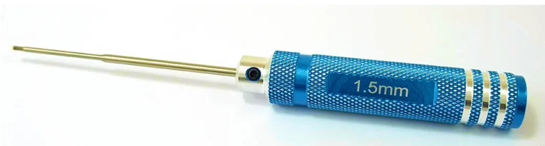 JK 1.5mm Wrench for Motor Screws. HRC Hardened Precision Tip JK804242-L12
