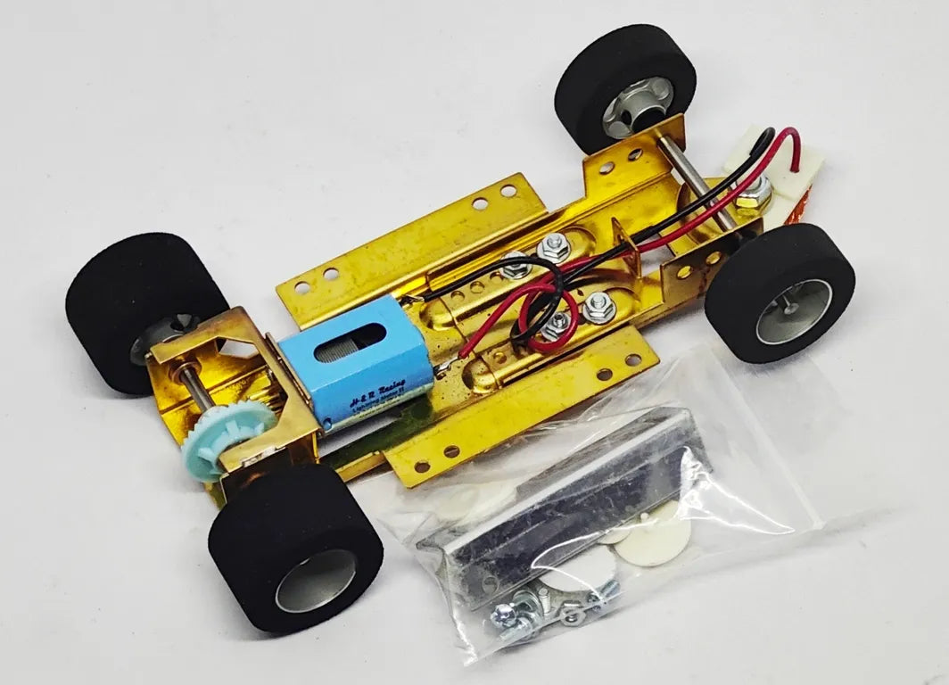 H&R Racing HRCH04 Adjustable 1/24 RTR Chassis FISH RUBBER Tires & 40K