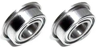 Ball Bearings - Single Flanged Chrome Steel 1/8" x 1/4" H&R Racing HR0305