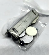 Body mounting kit - L Plates, Buttons, Bolts and double stick tape 1/24 scale H&R Racing HR0502
