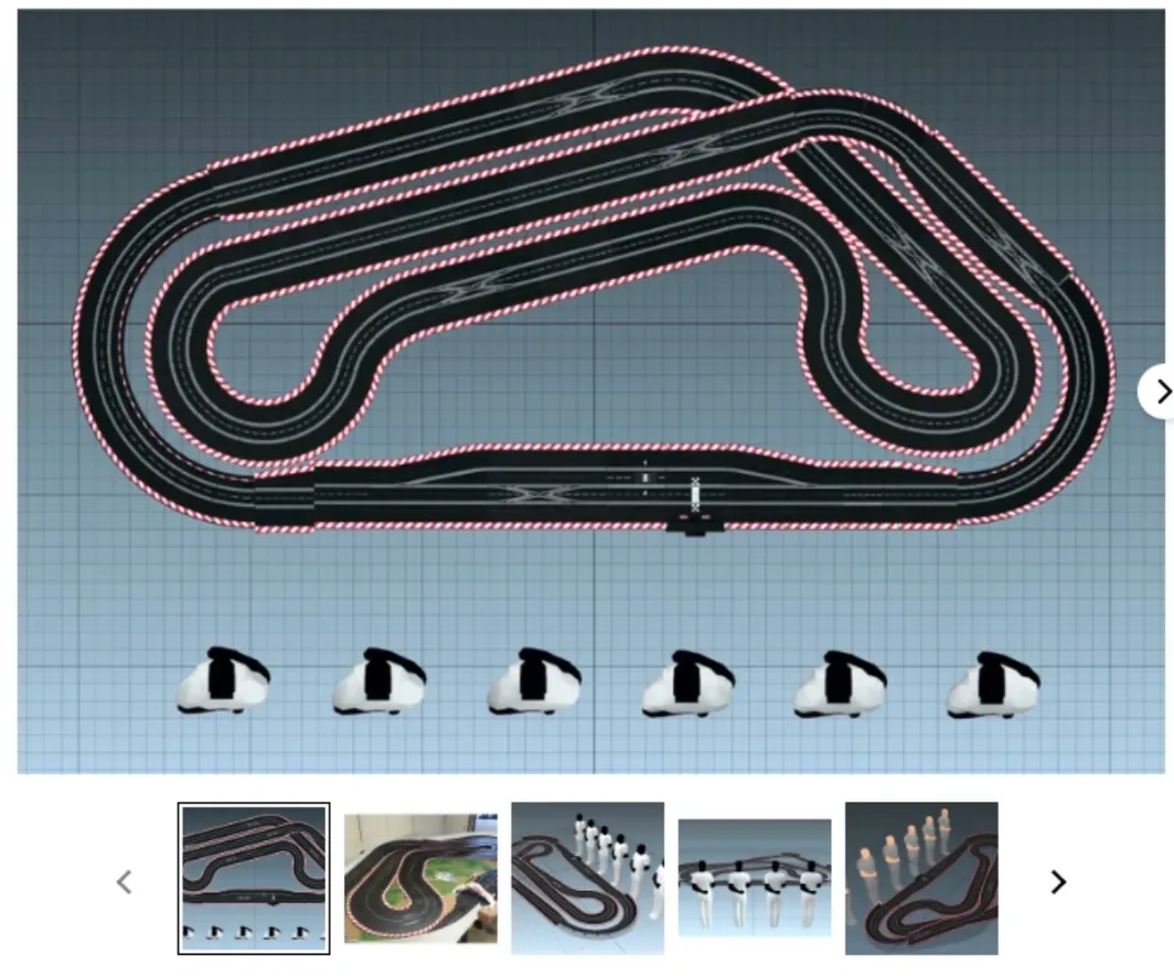 Digital TriOval track kit.