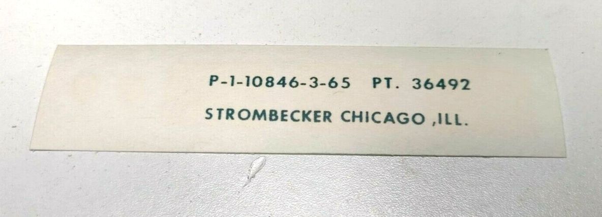 Decals 1/24 Ferrari #23 Strombecker Vintage Original Slot Car NOS