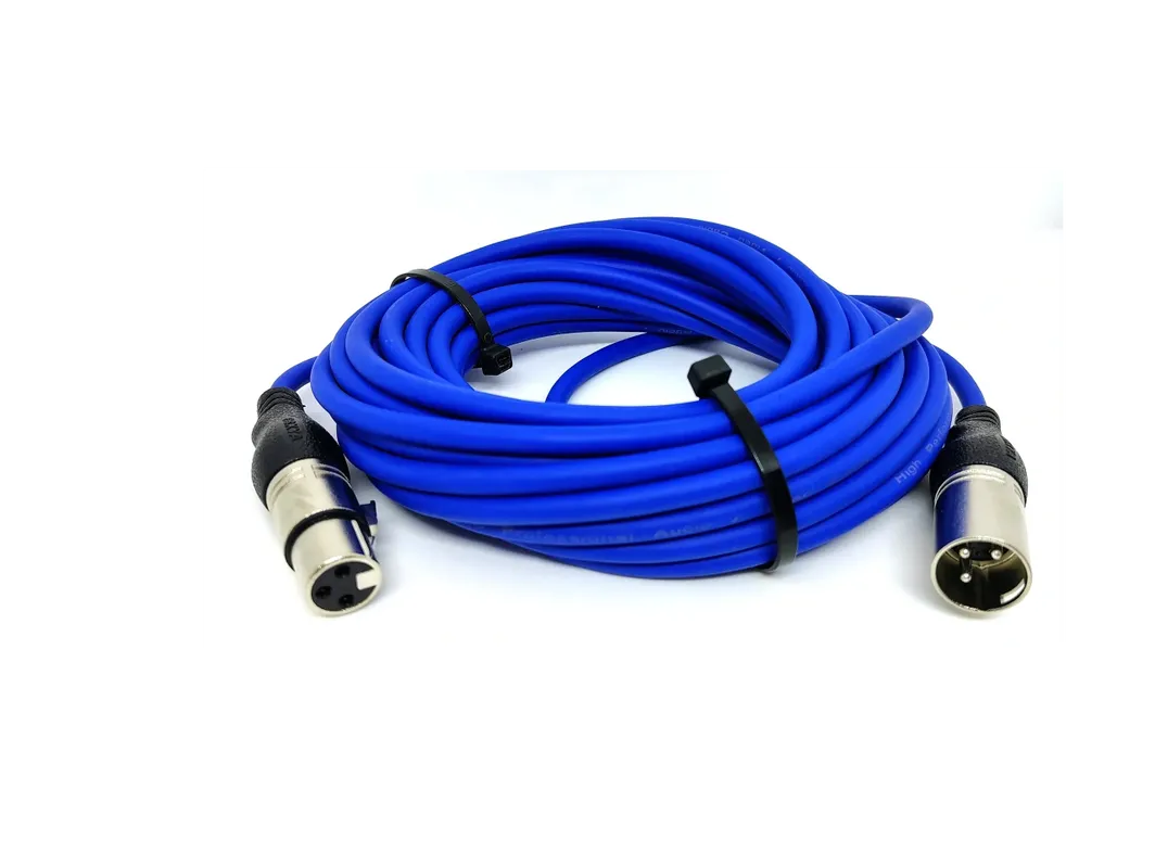 Controller XLR extension cable - 25 foot. Assorted colors