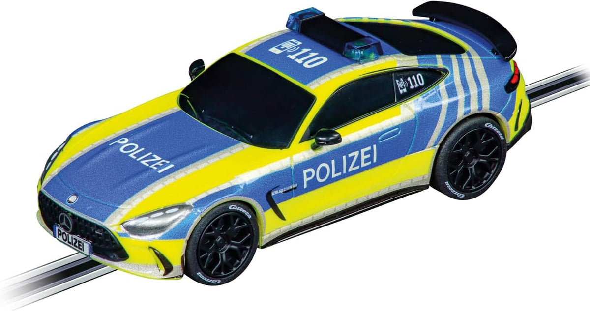 Carrera GO 64254 Mercedes AMG GT 63 Polizei Police Lights 1/43 Slot Car