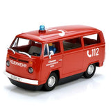 Carrera 32083 VW Bus T2b Fire Brigade Digital 132 Lights Sound 1/32 Slot Car