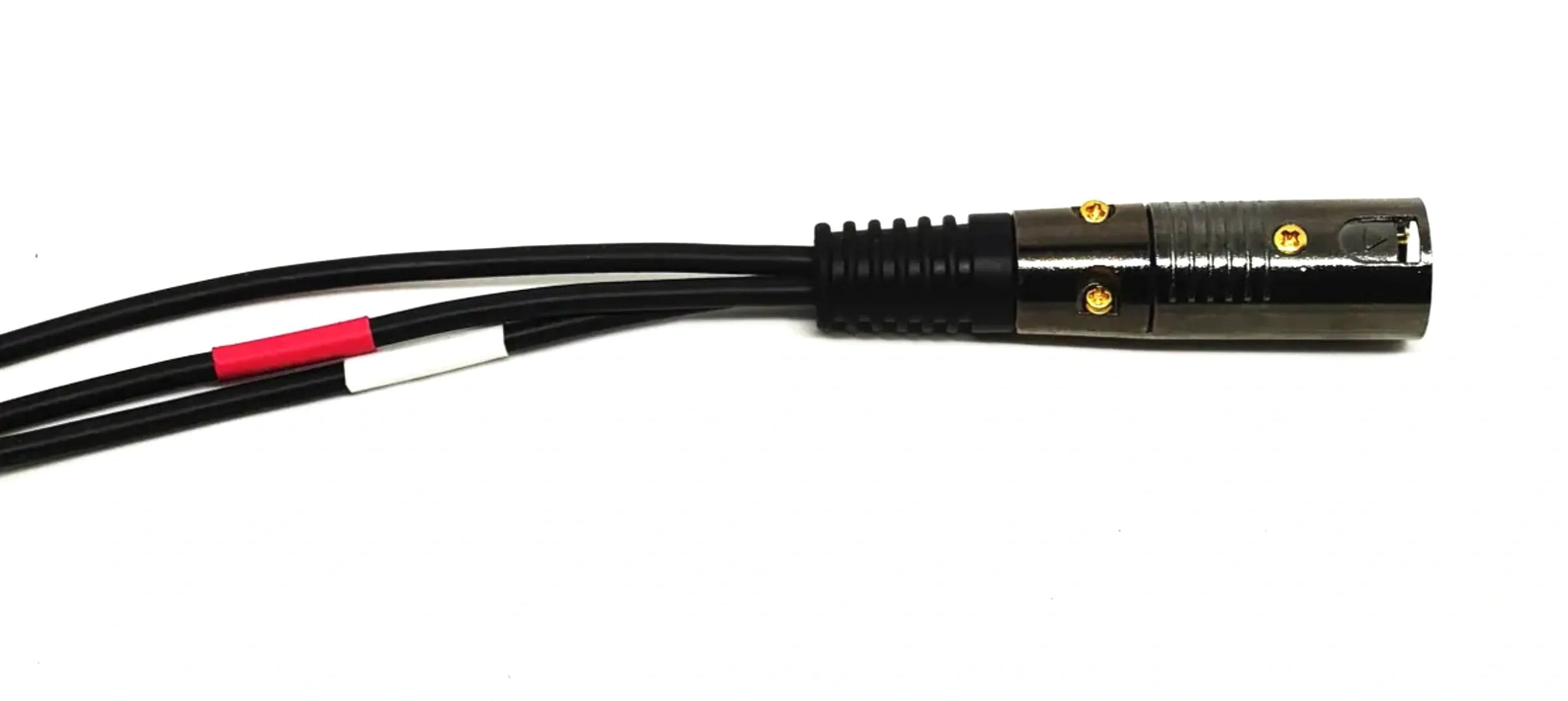 XLR connector installed on controller. TQ gold plated male XLR parts and labor.