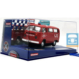 Carrera 32083 VW Bus T2b Fire Brigade Digital 132 Lights Sound 1/32 Slot Car