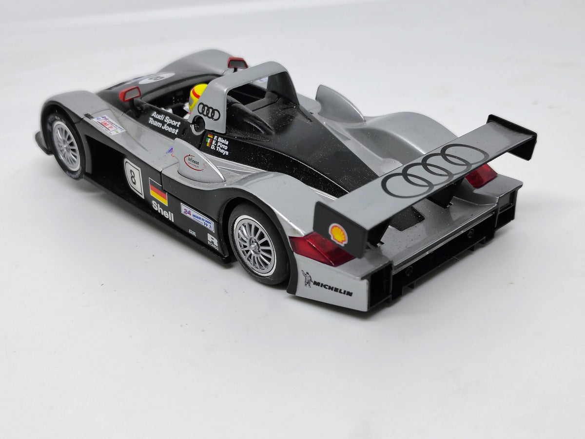 Carrera Evolution Audi R8R rear three quarter with Audi rear wing