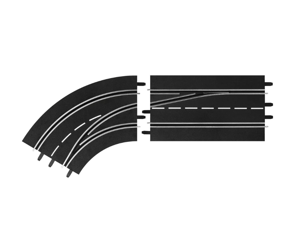Carrera 30363 Digital lane change curve left outside to inside