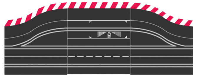Carrera 30374 Pit Lane with Shoulder DIGITAL 124 and DIGITAL 132
