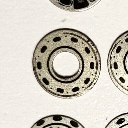 Wheel inserts, Vintage Jaguar aluminum..0475"OD.175"ID 4-Pack