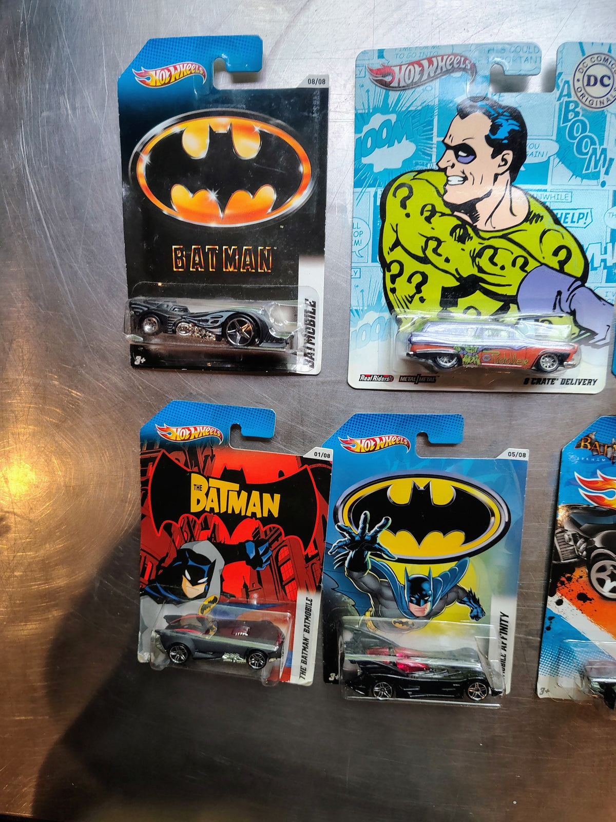Batman Riddler Hot Wheels collector cars