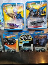 Batman and Mr Freeze Hot Wheels collector packaging