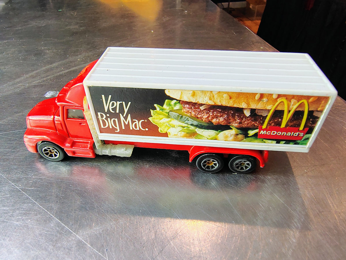 McDonalds Very Big Mac Hot Wheels hauler rear quarter