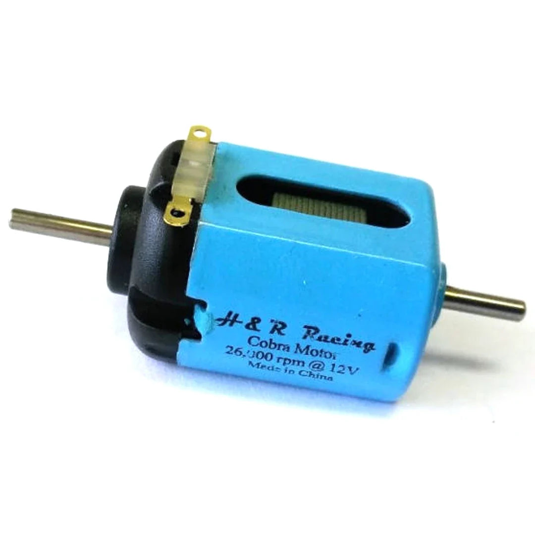 H&R Racing HRMC1 Cobra 26,000 RPM motor with double-ended 2mm shaft