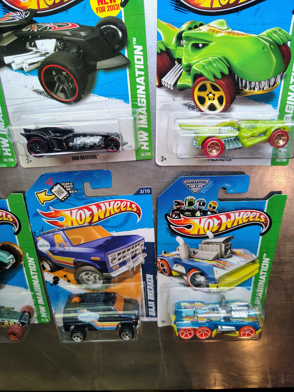 Models – Hot Wheels HW Imagination 6 Carded Cars Dragon Blaster T-Rextroyer additional view