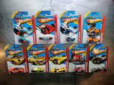 Models – Hot Wheels 2013 HW Racing 9 Carded Diecast Cars Lot New lot view