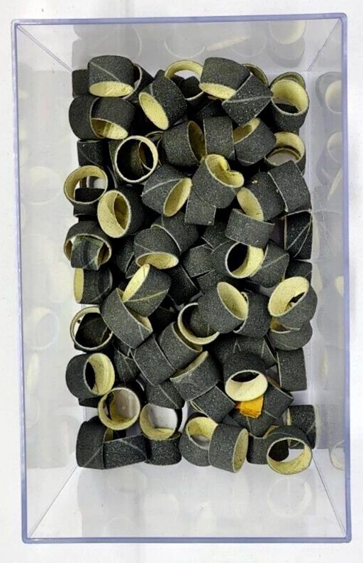 Sanding drums 3/4" x 1/2" wide 80 grit 100+ pieces.