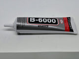 B-6000 3.7 fluid ounce 110ml multi purpose clear flexible adhesive side view