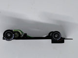 MR Slotcar MR1033 Shadow DN4 chassis side profile showing ultra-low guide and drivetrain