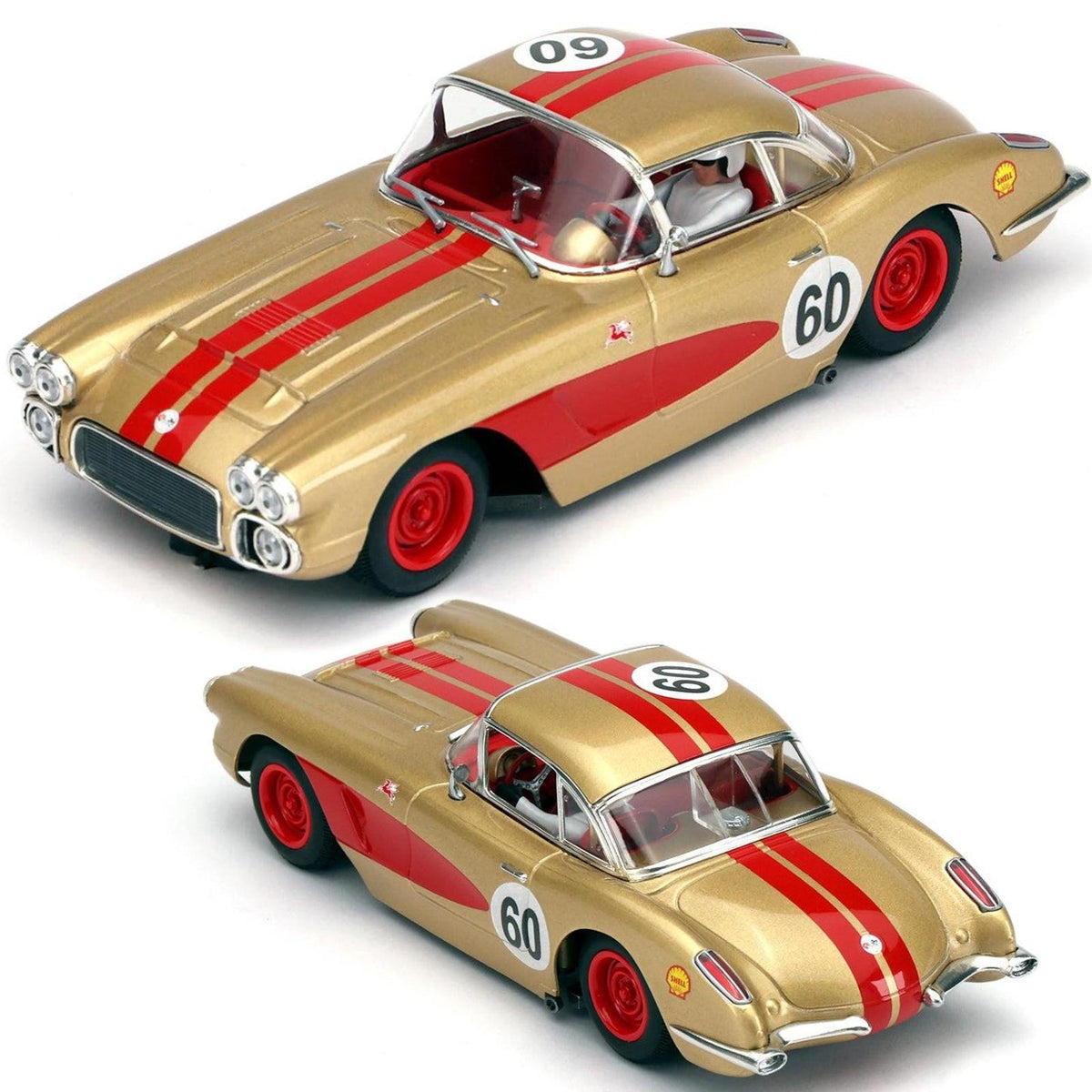 MR Slotcar MR1503 Corvette C1 number 60 RAC Trophy 2010