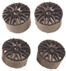 NSR 5423 black BBS wheel inserts, set of four