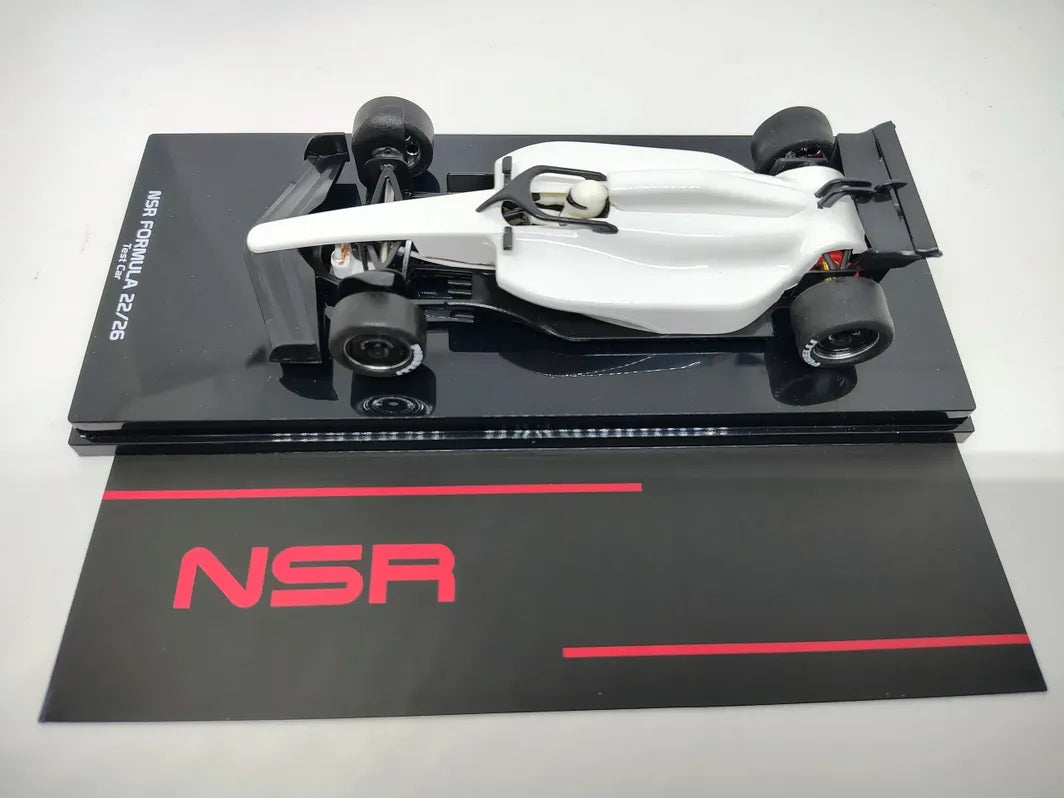 NSR Formula 22 Test Car – White – 1/32 Scale Slot Car