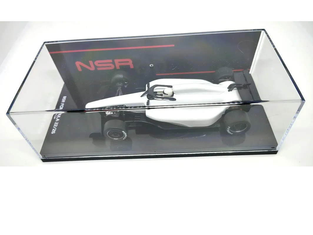 NSR Formula 22 Test Car – White – 1/32 Scale Slot Car