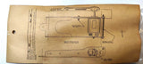 Tradeship WE204 Adjustable Chassis – Small 16D Motors – Vintage 1965 NOS