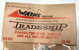 Tradeship WE202 Adjustable Chassis – 36D Motors – Vintage 1965 NOS