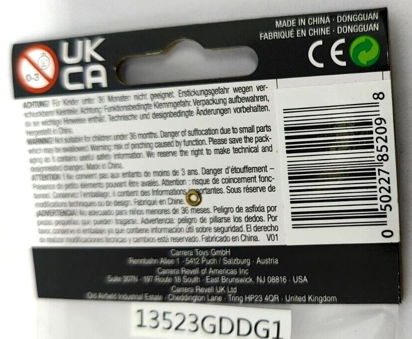 Carrera 85209 Track fasteners & screws. 30 pieces. Secure track to table top.