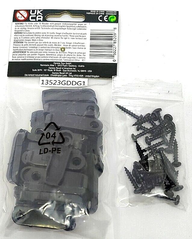 Carrera 85209 Track fasteners & screws. 30 pieces. Secure track to table top.