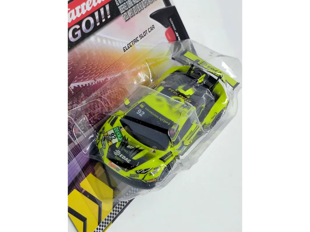 Carrera 64275 Lamborghini Huracan GT3 Evo II "Mirko Bortolotti, No.92", GO!!! 1/43