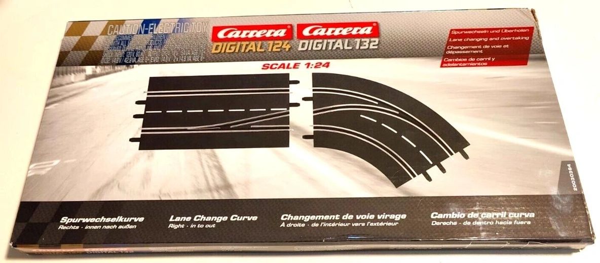 Carrera 30362 Digital 124/132 Lane Change Curve Left, In to Out