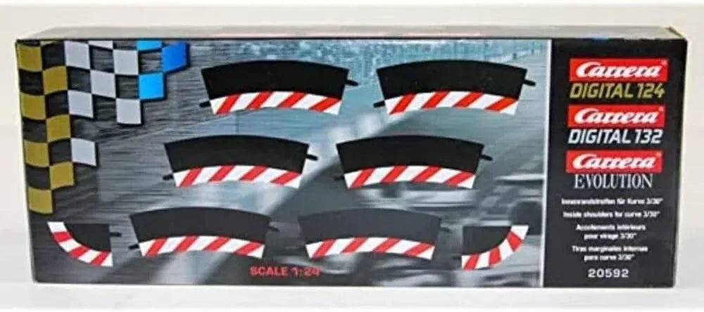 Carrera 20592 Inside Shoulder Curve 3/30° - Digital 124/132 & Analog