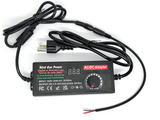 6 Ampere variable slot car power supply with meter