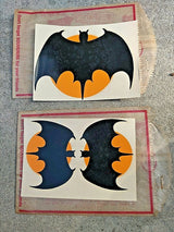 Decals, 60's Vintage Batman, Two sizes, two 4" x 3" Sheets