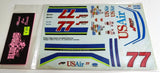 1/24 scale waterslide decals #77 Greg Sacks US Air Thunderbird