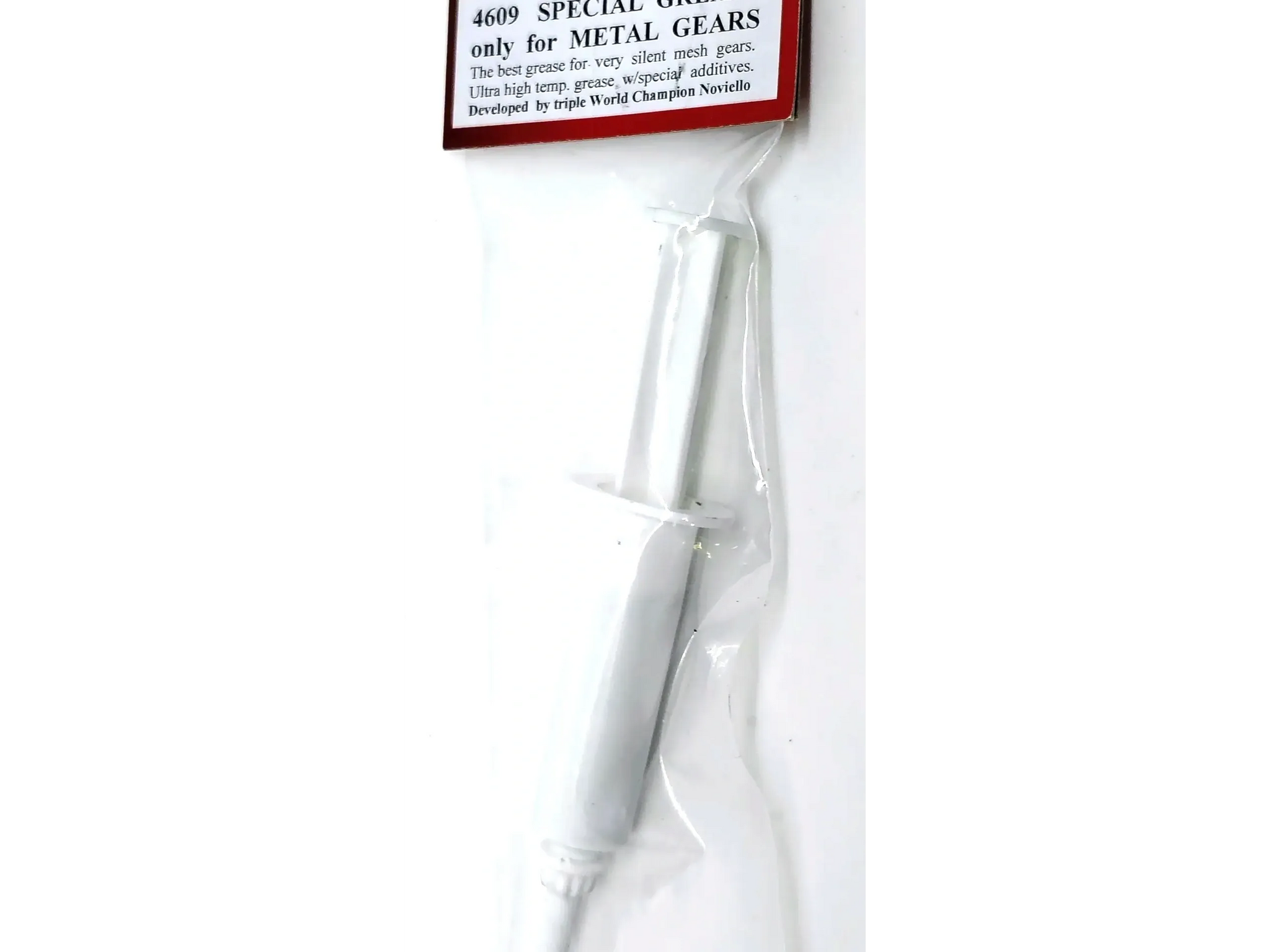 NSR 1409 Special grease for slot car metal gears in syringe applicator.