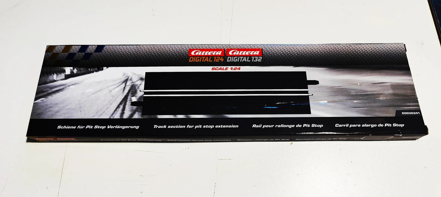 Carrera 30341 Pit Stop Extension Track Section, Digital 124/132