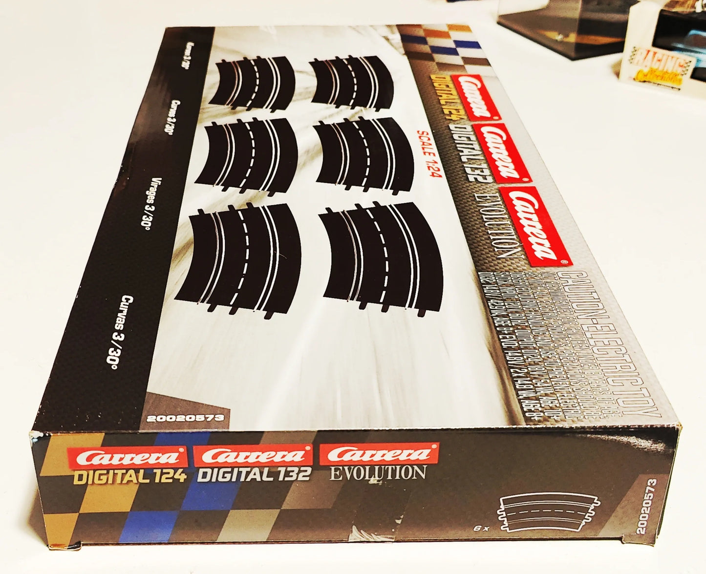 Carrera 20573 Curve 3/30°, 6 Pieces - Digital 124/132 & Analog