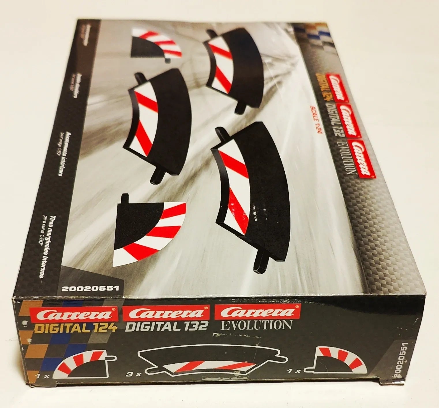 Carrera 20551 Inside Shoulders for Curve 1/60 - Digital 124/132 & Analog
