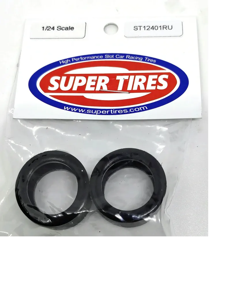 Tires – Super Tires ST12401RU URETHANE Tires for Carrera 1/24 cars