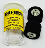 Koford 3/32 x 13/16 .800 wide .500 Big Hub Wonder Rubber M656-13/16-WH