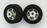H&R Racing HR1201 27 x 12mm 1/8" axle, set screw front foam rubber tire & wheels