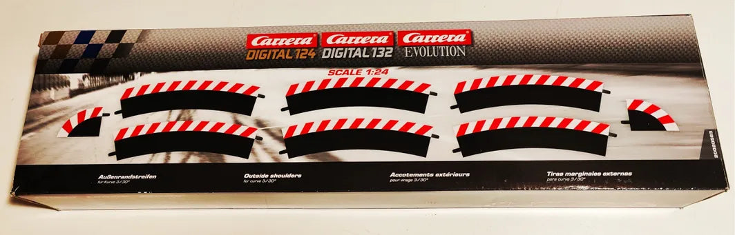 Carrera 20563 Outside Shoulders for Curve 3/30° - Digital 124/132 & Analog