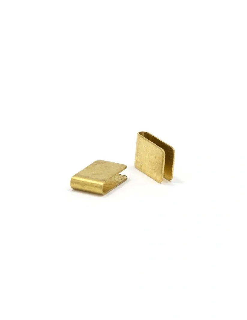 Pre-Bent Brass Guide Clips - Equal Length Ea.