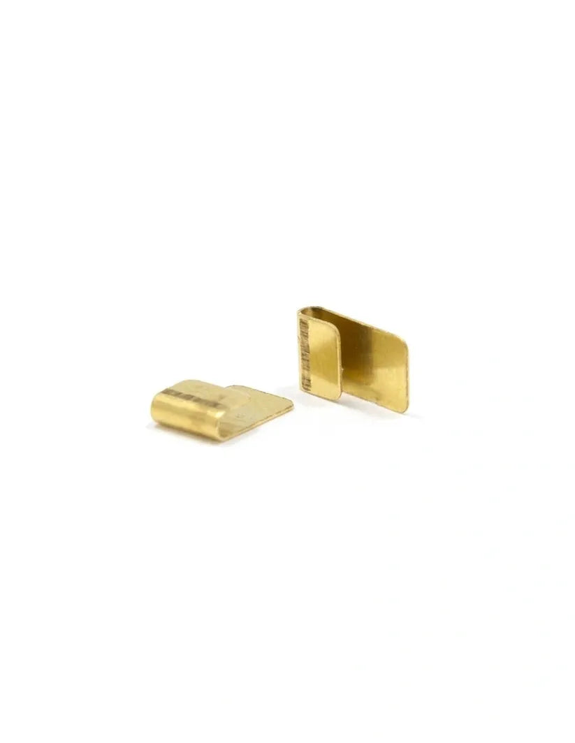Cut Brass Guide Clips for low profile guides.