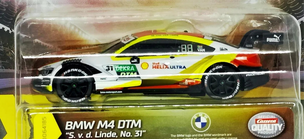 Carrera GO!! 1/43 BMW M4 DTM "S. v. d. Linde 64185